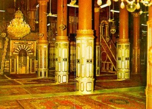 interior mimbar nabi